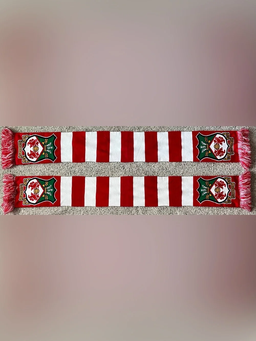 Wrexham AFC Bar Soccer Scarf